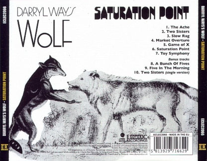 Darryl Way's Wolf : Saturation Point (CD, Album, RE, RM)