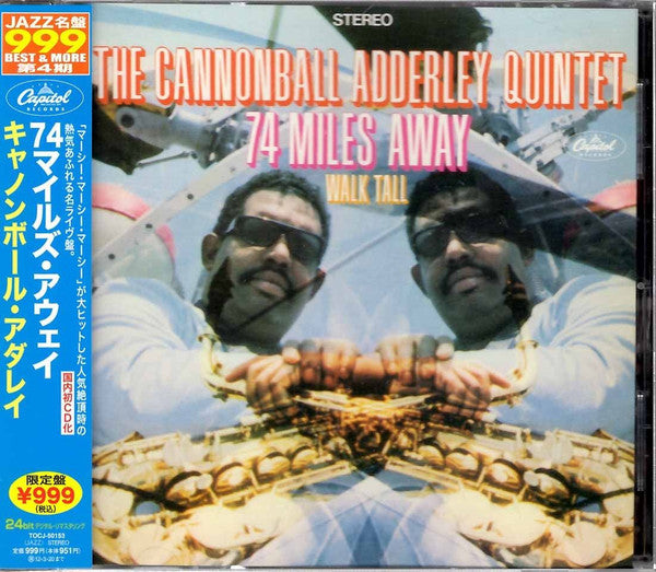 The Cannonball Adderley Quintet : 74 Miles Away / Walk Tall (CD, Album, Ltd, RE, RM)