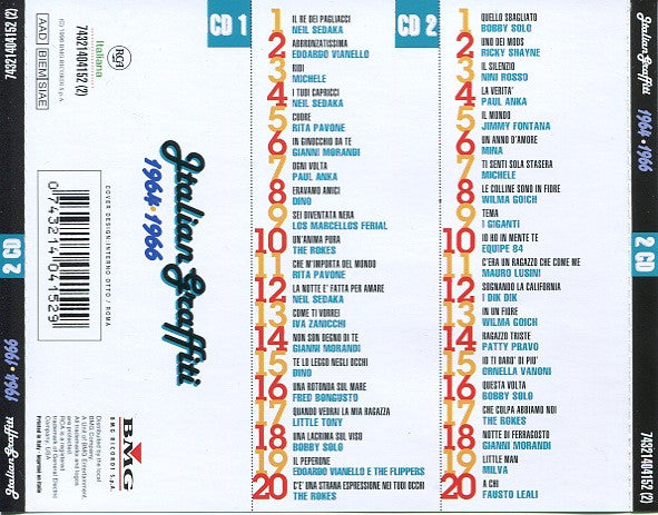 Various : Italian Graffiti 1964·1966 (2xCD, Comp)