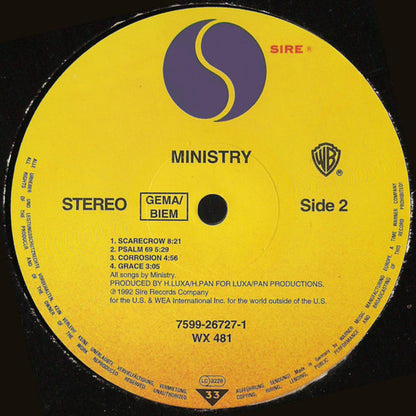Ministry : ΚΕΦΑΛΗΞΘ (LP, Album)
