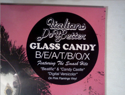 Glass Candy : B/E/A/T/B/O/X (LP, Album, RP, Pin)