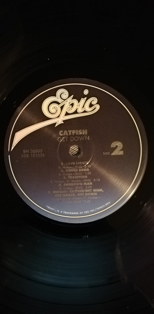 Catfish (6) : Get Down (LP, Album, RE)
