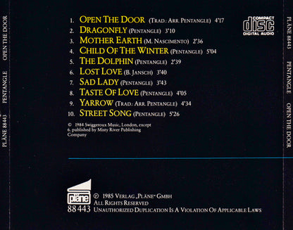 Pentangle : Open The Door (CD, Album)