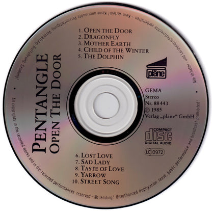 Pentangle : Open The Door (CD, Album)