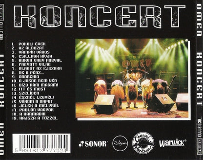 Omen (19) : Koncert (CD, Album)