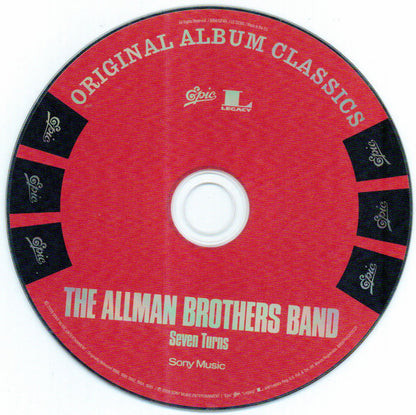 The Allman Brothers Band : Original Album Classics (CD, Album, RE + CD, Album, RE + CD, Album, RE + CD)