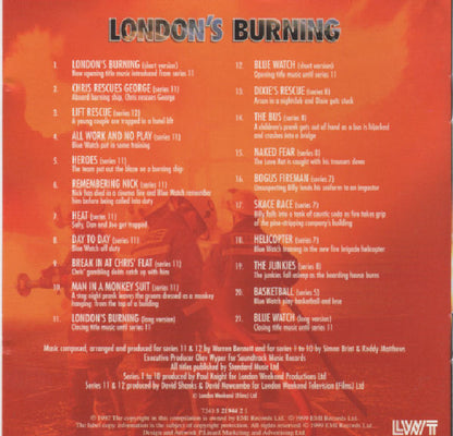 Warren Bennett and  Simon Brint & Roddy Matthews : London's Burning Classic Themes (CD, Comp)