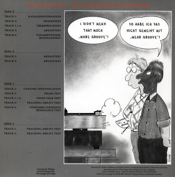 No Artist : Vinyl Essentials - The Ultimate Pickup Test Record (LP)