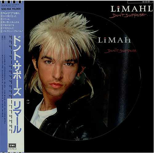 Limahl : Don't Suppose (LP, Album, Pic)
