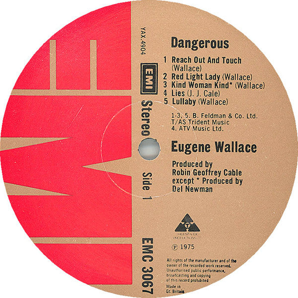 Eugene Wallace : Dangerous (LP, Album)