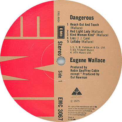 Eugene Wallace : Dangerous (LP, Album)