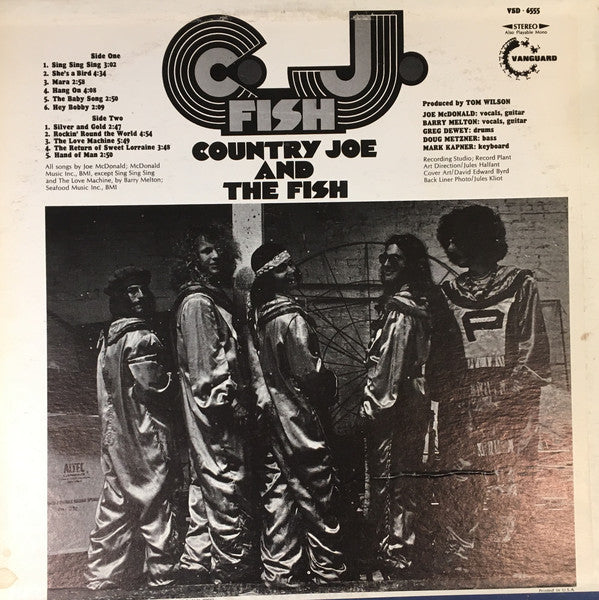 Country Joe And The Fish : C.J. Fish (LP, Album, Pit)