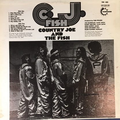Country Joe And The Fish : C.J. Fish (LP, Album, Pit)