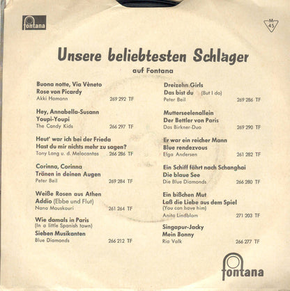 Anita Lindblom : So Charmant Ist Nur Er (7", Single, Mono)