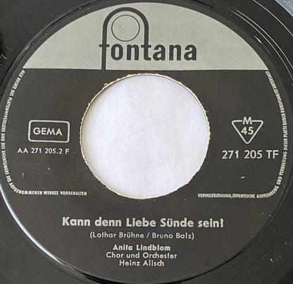Anita Lindblom : So Charmant Ist Nur Er (7", Single, Mono)