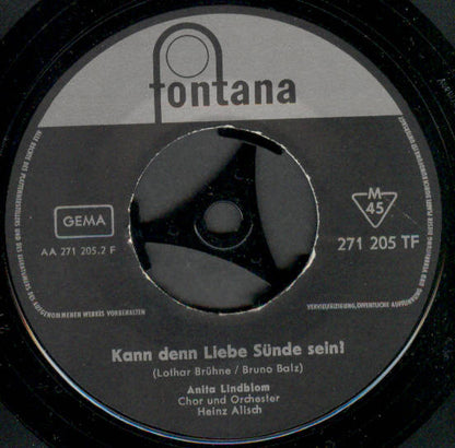 Anita Lindblom : So Charmant Ist Nur Er (7", Single, Mono)