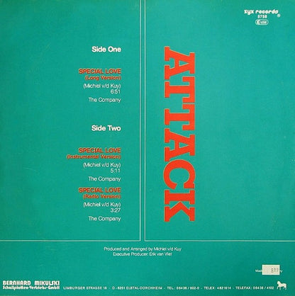 Attack (2) : Special Love (12")