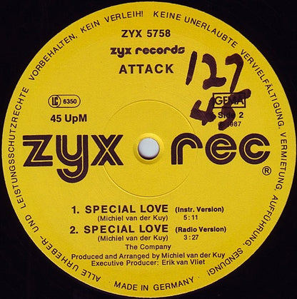 Attack (2) : Special Love (12")