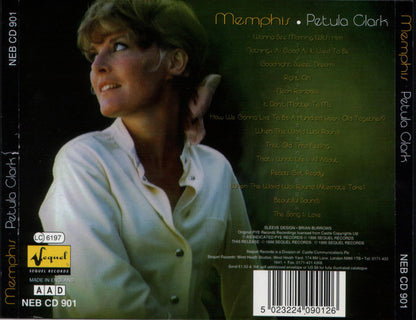 Petula Clark : Memphis (CD, Album, RE, RM)
