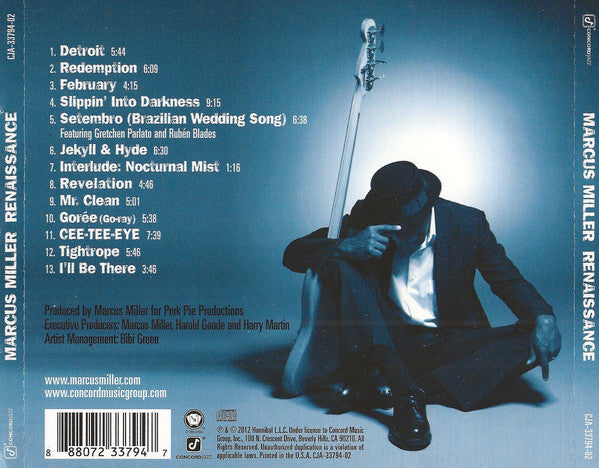 Marcus Miller : Renaissance (CD, Album)