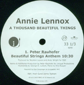 Annie Lennox : A Thousand Beautiful Things (2x12", Promo)