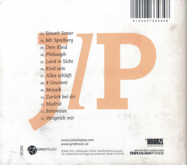 Julian Le Play : Soweit Sonar (CD, Album)