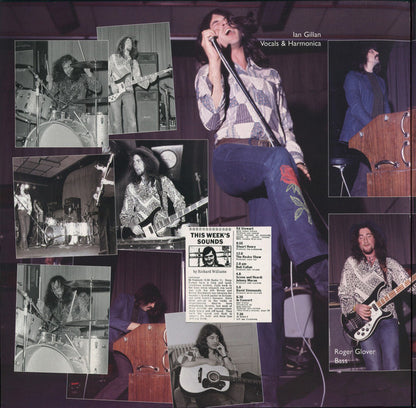 Deep Purple : In Concert '72 (2xLP, Album, Pur + 7", Single, Pur + Ltd)