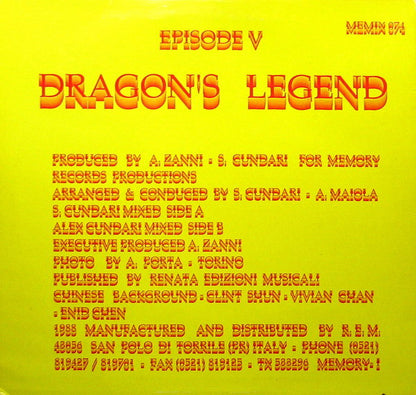 Koto : Dragon's Legend (12")