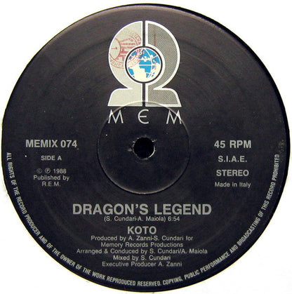 Koto : Dragon's Legend (12")