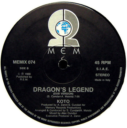 Koto : Dragon's Legend (12")