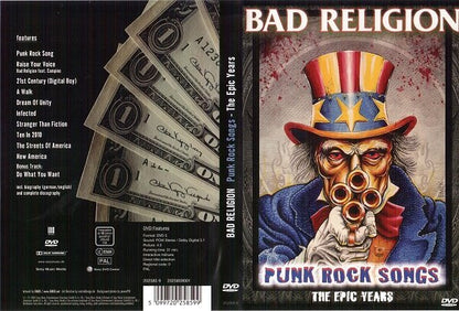 Bad Religion : Punk Rock Songs - The Epic Years (DVD-V, Comp, PAL)