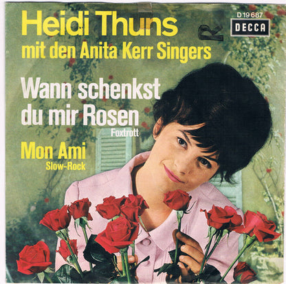 Heidi Thuns : Wann Schenkst Du Mir Rosen (7", Single)