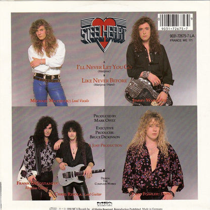 Steelheart : I'll Never Let You Go (7", Single)