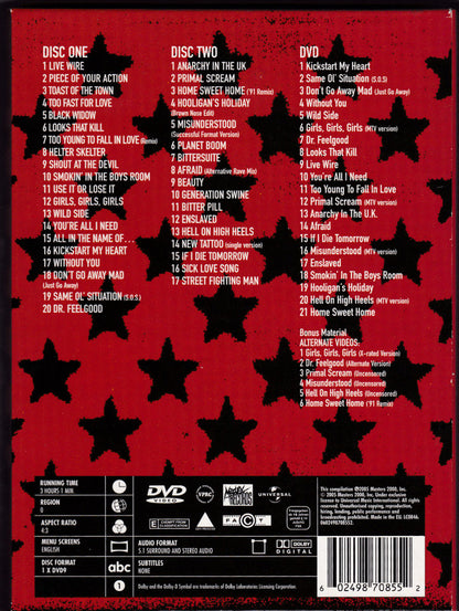 Mötley Crüe : Red, White & Crüe (2xCD, Comp + DVD-V + Dig)