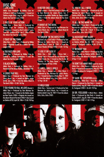 Mötley Crüe : Red, White & Crüe (2xCD, Comp + DVD-V + Dig)