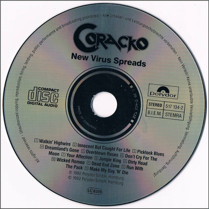Coracko : New Virus Spreads (CD, Album)
