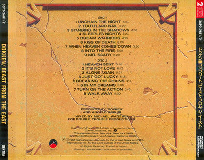 Dokken : Beast From The East (2xCD, Album)