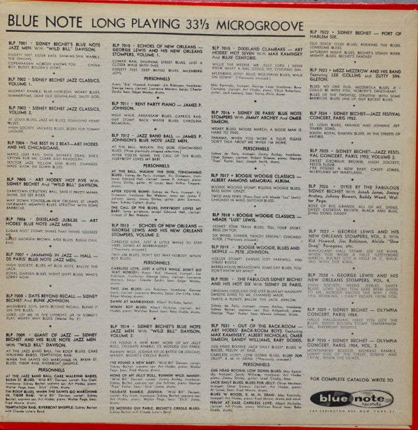 Albert Ammons : Boogie Woogie Classics (10", RP)