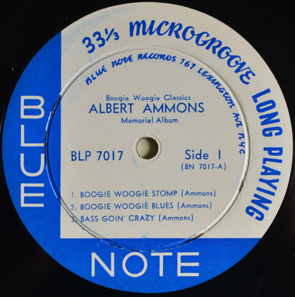 Albert Ammons : Boogie Woogie Classics (10", RP)