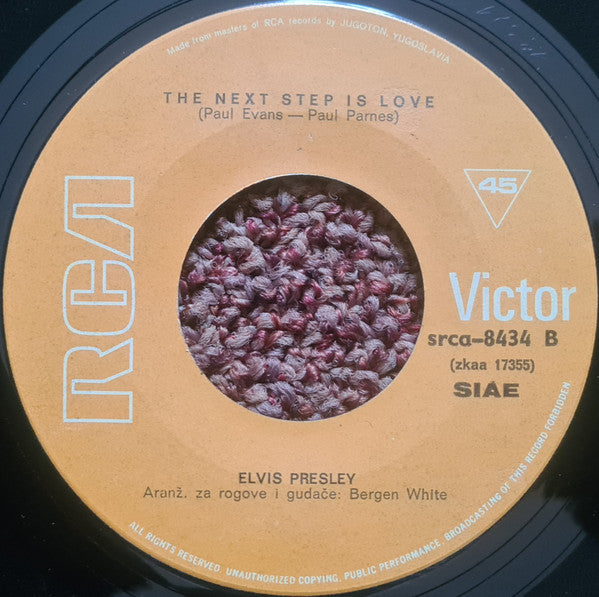 Elvis Presley : I've Lost You (7", Single)