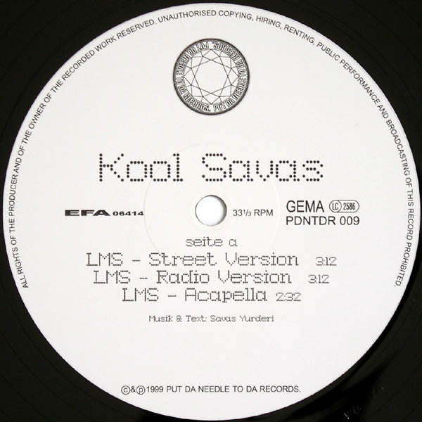 Kool Savas : LMS (12")