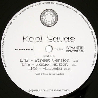 Kool Savas : LMS (12")