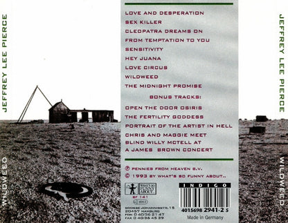 Jeffrey Lee Pierce : Wildweed (CD, Album, RE)
