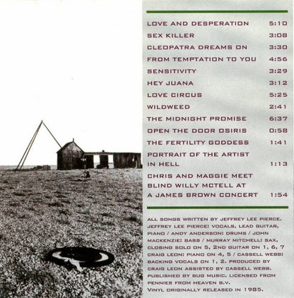 Jeffrey Lee Pierce : Wildweed (CD, Album, RE)