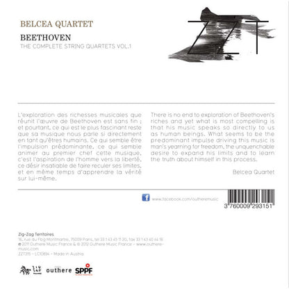 Ludwig van Beethoven - Belcea Quartet : The Complete String Quartets Vol.1 (4xCD, Album + Box, Comp)