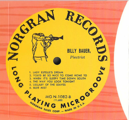 Billy Bauer : Plectrist (CD, Album, Ltd, RE, RM)