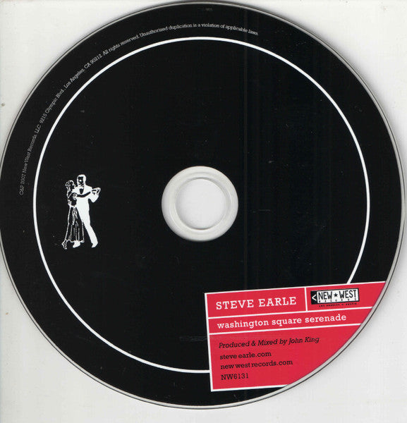 Steve Earle : Washington Square Serenade (CD, Album + DVD-V + Dlx)