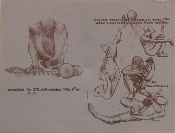 Albert Ayler Trio : Spiritual Unity (LP, Album, Mono)