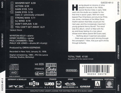 Wynton Kelly : Piano (CD, Album, RE, RM)