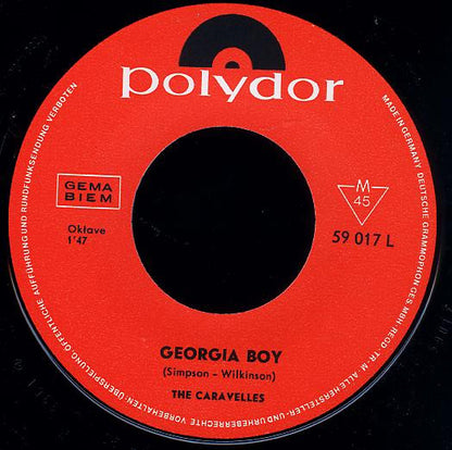 The Caravelles : So Sad / Georgia Boy (7", Single)
